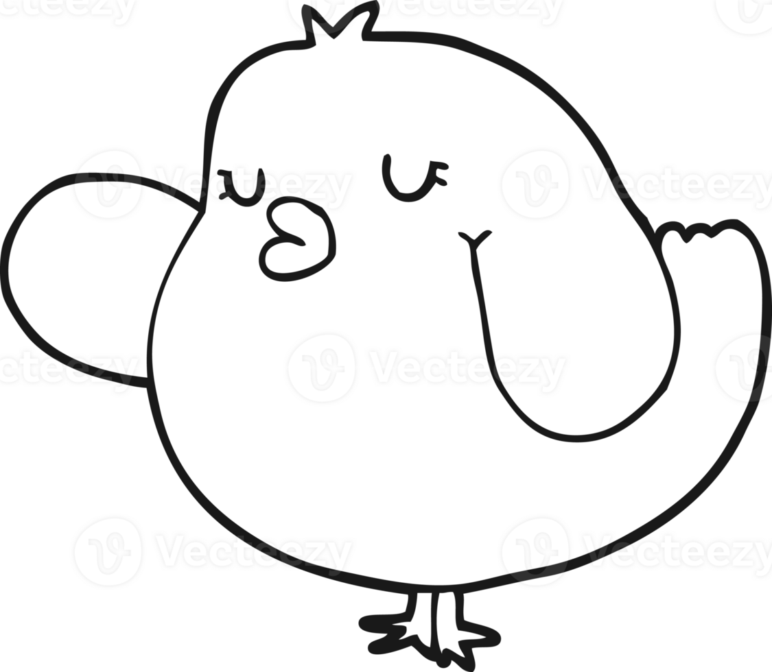 cartoon bird drawing png