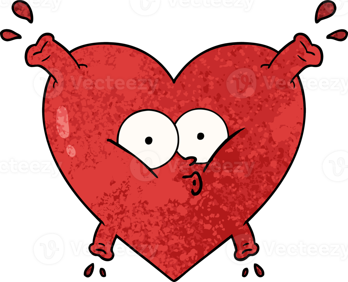 cartoon heart drawing png
