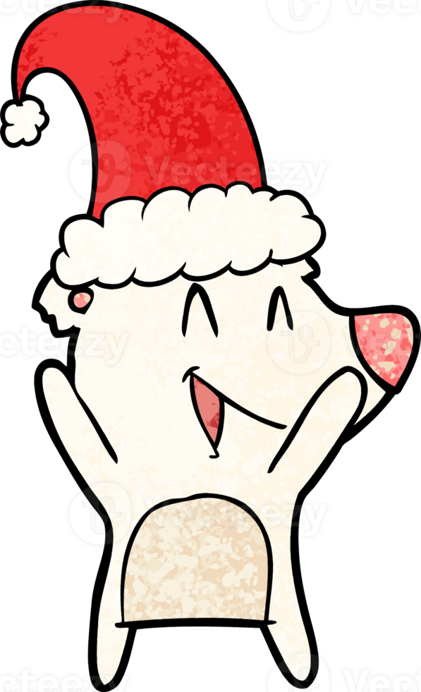 laughing polar bear cartoon drawing png