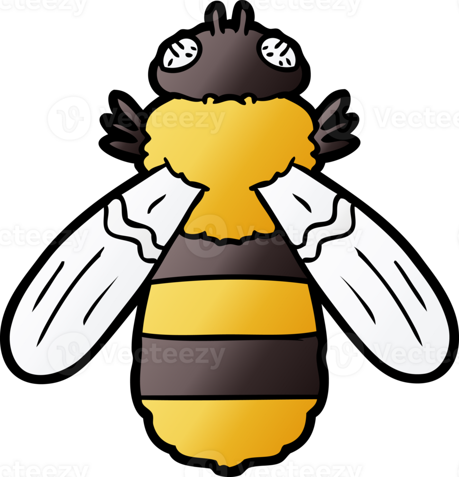 cartoon bee drawing png