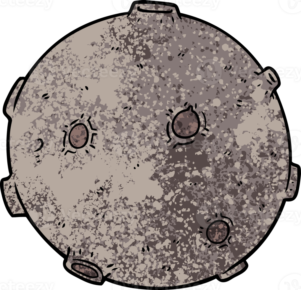 cartoon moon drawing png