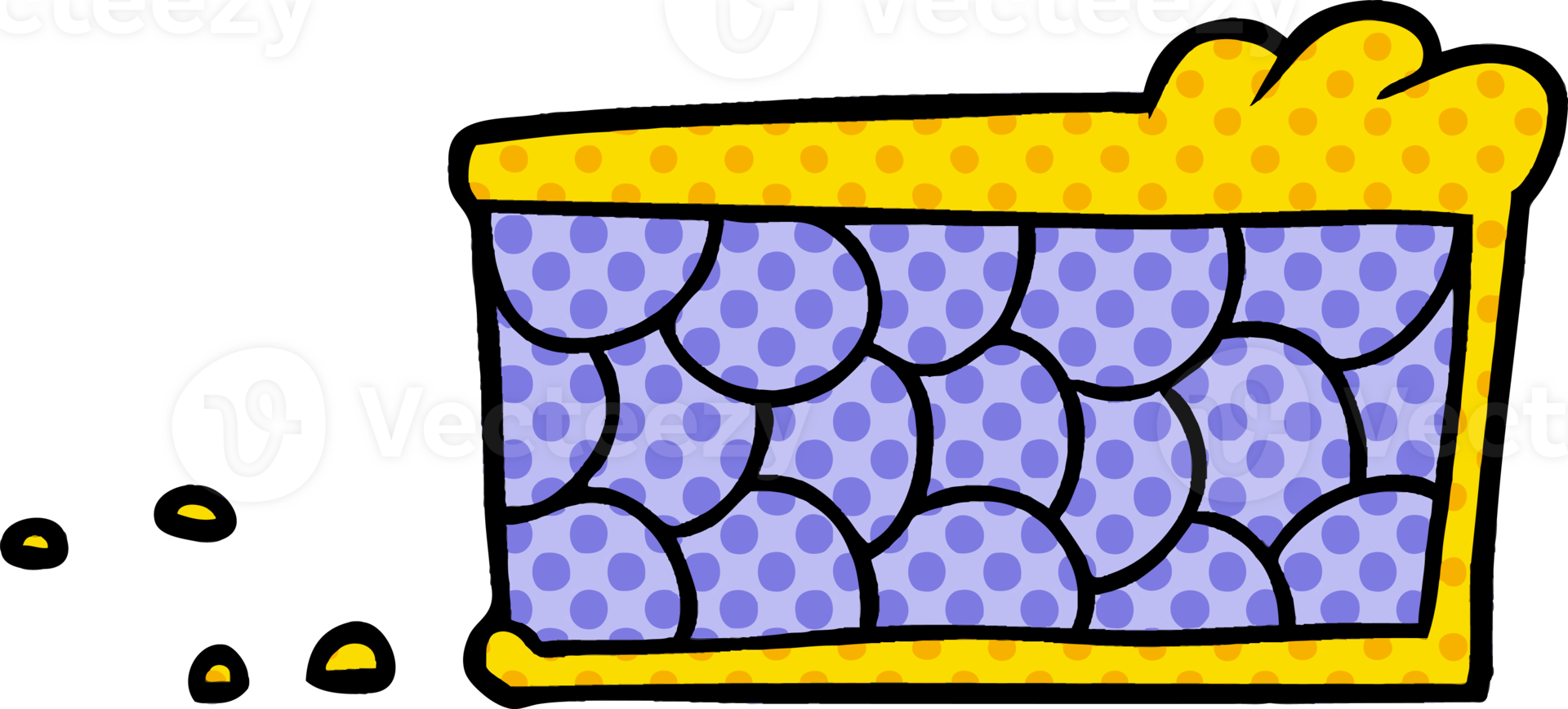 cartoon pie slice drawing png