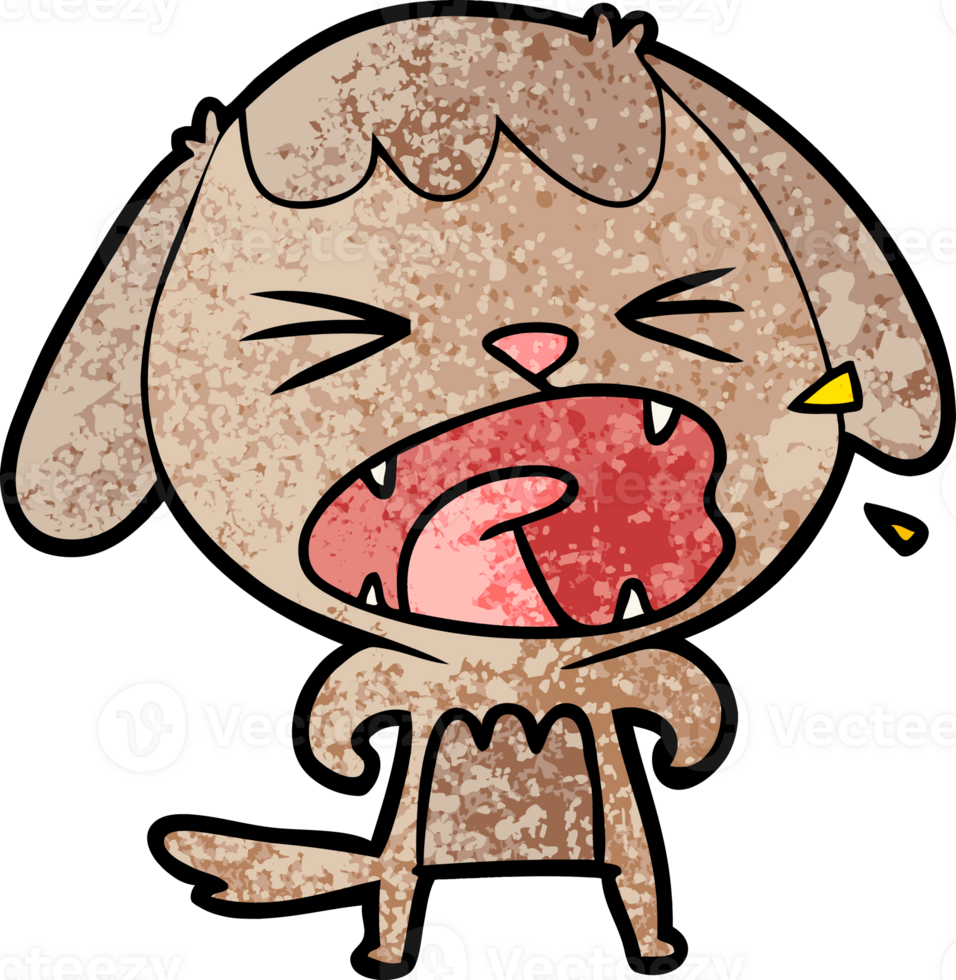 cute cartoon dog drawing png