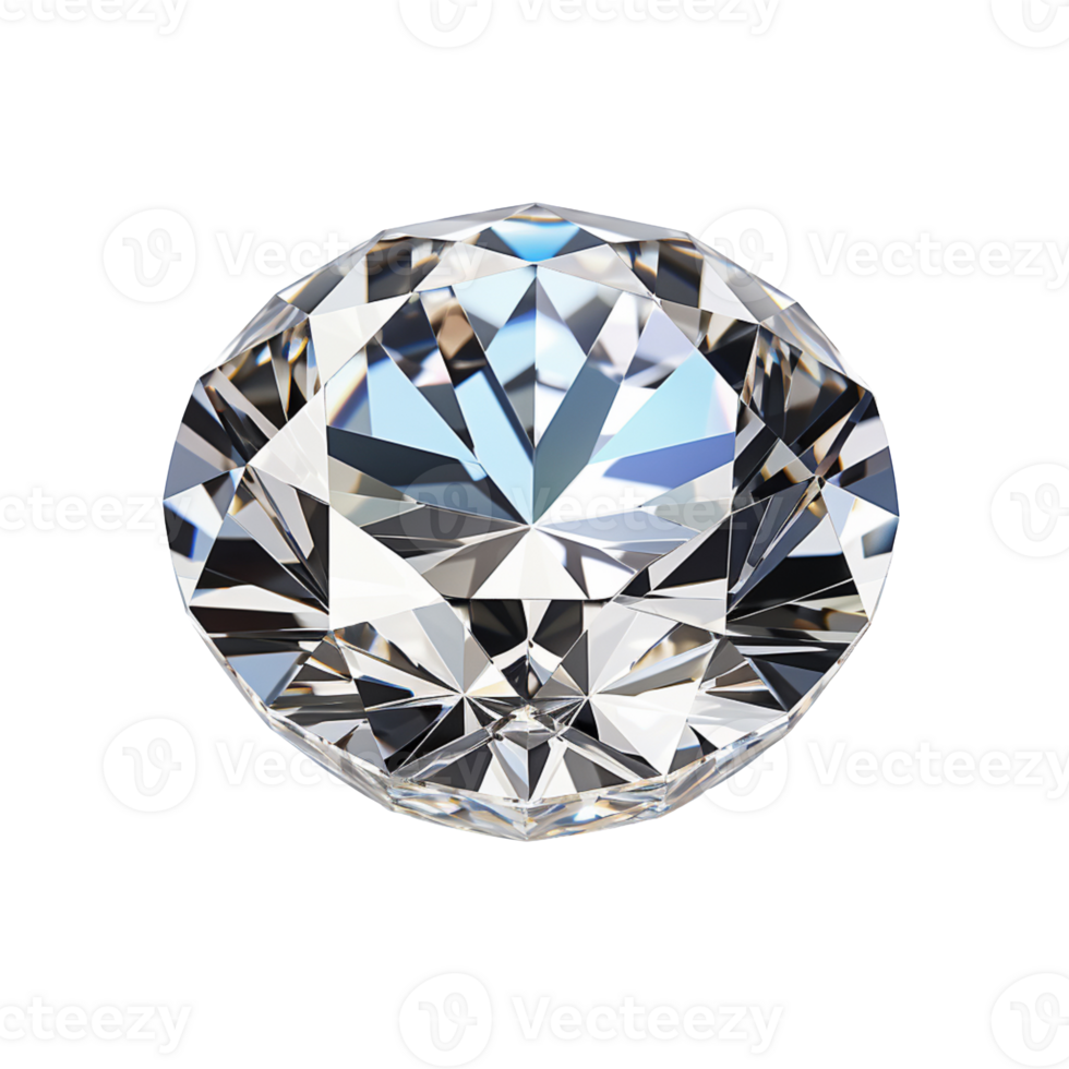 Diamond Solitaire isolated on transparent background png