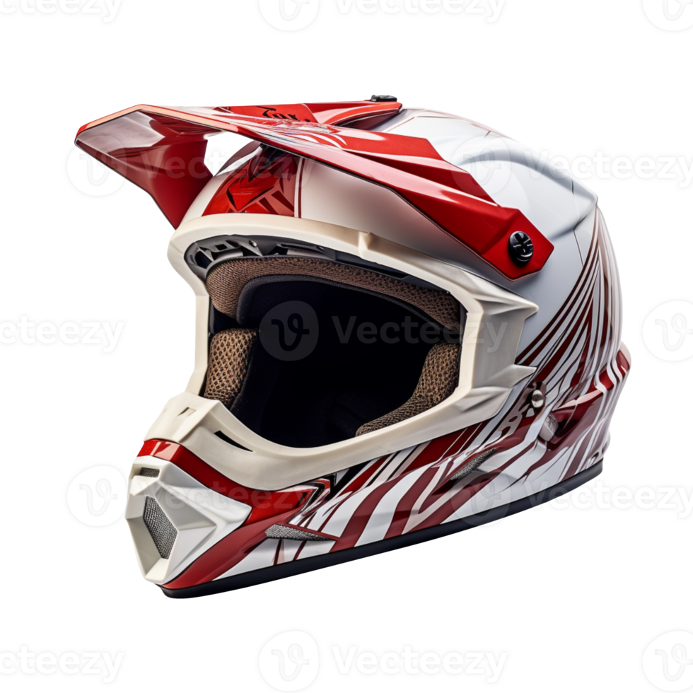 dirt bike helmet isolated on transparent background png
