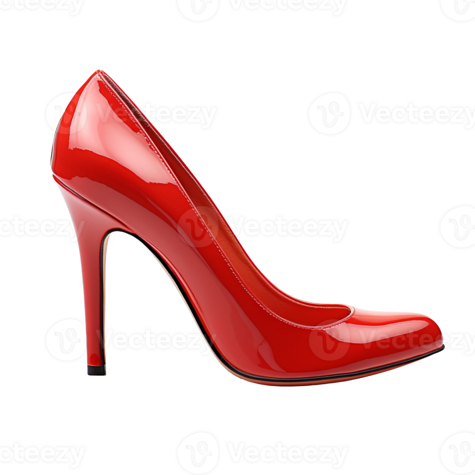 Fashionable women''s shoe isolated on transparent background png