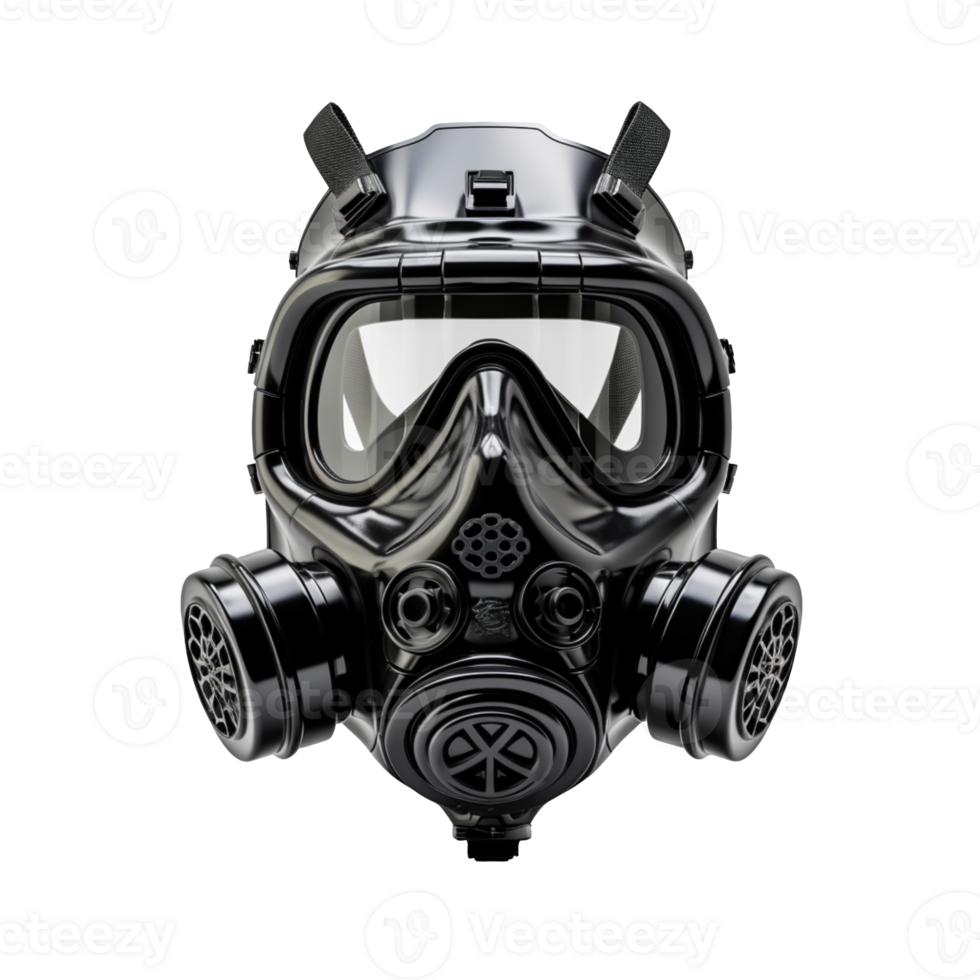 Gas Mask isolated on transparent background png