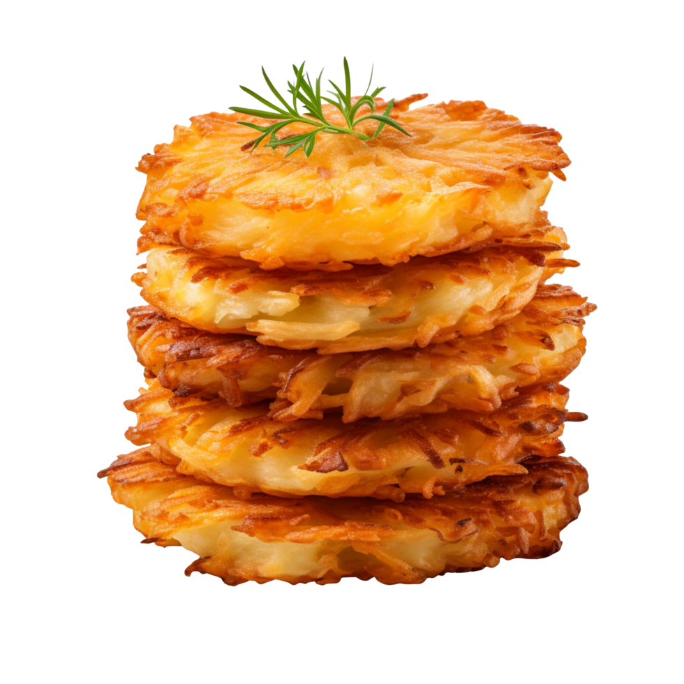 frito patata latkes aislado en transparente antecedentes 46828817 PNG