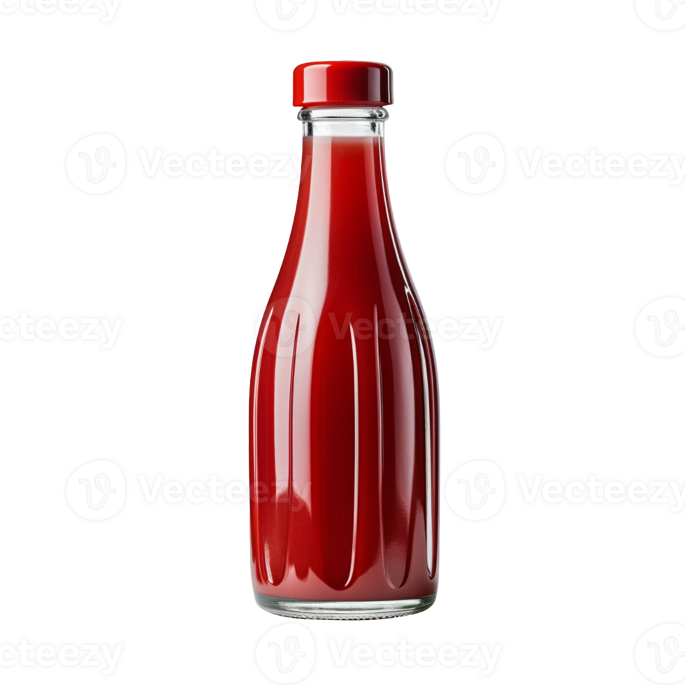 ketchup bottle isolated on transparent background png