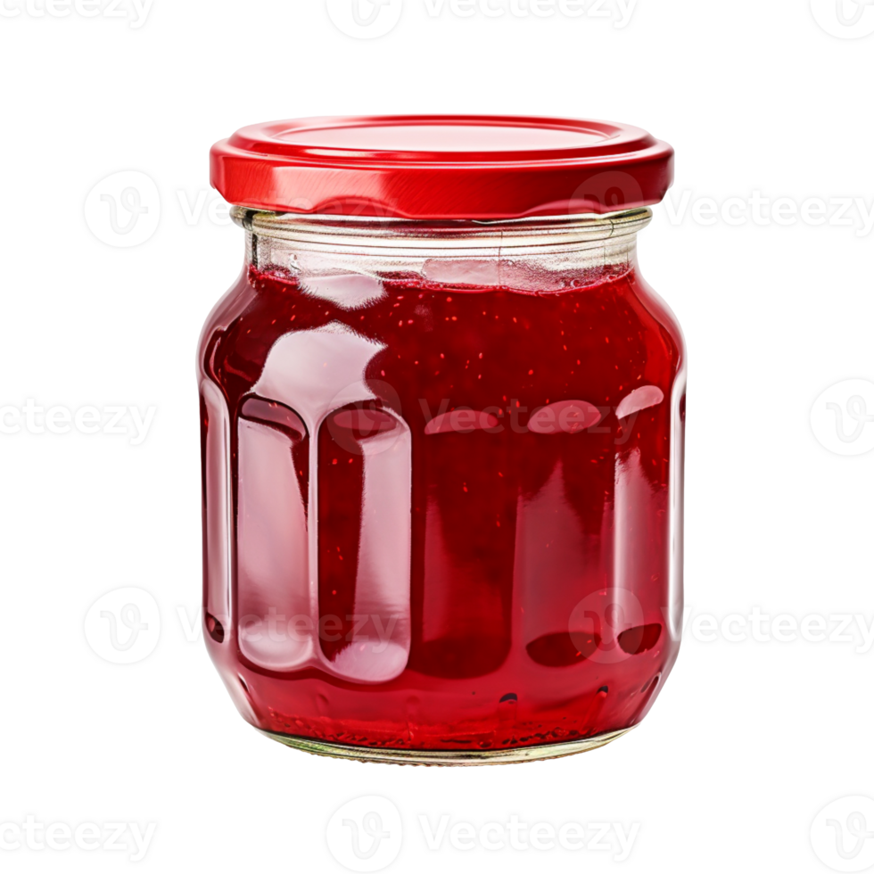 jam jar isolated on transparent background png