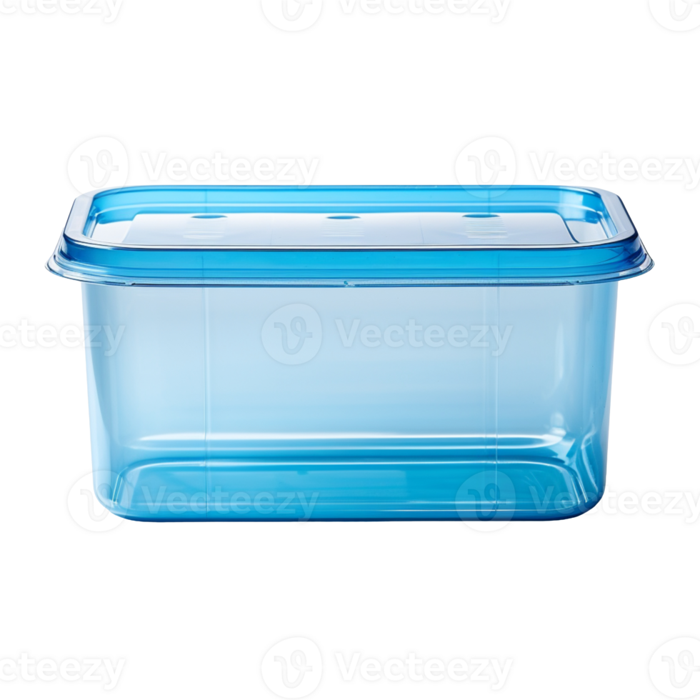 Plastic container isolated on transparent background png