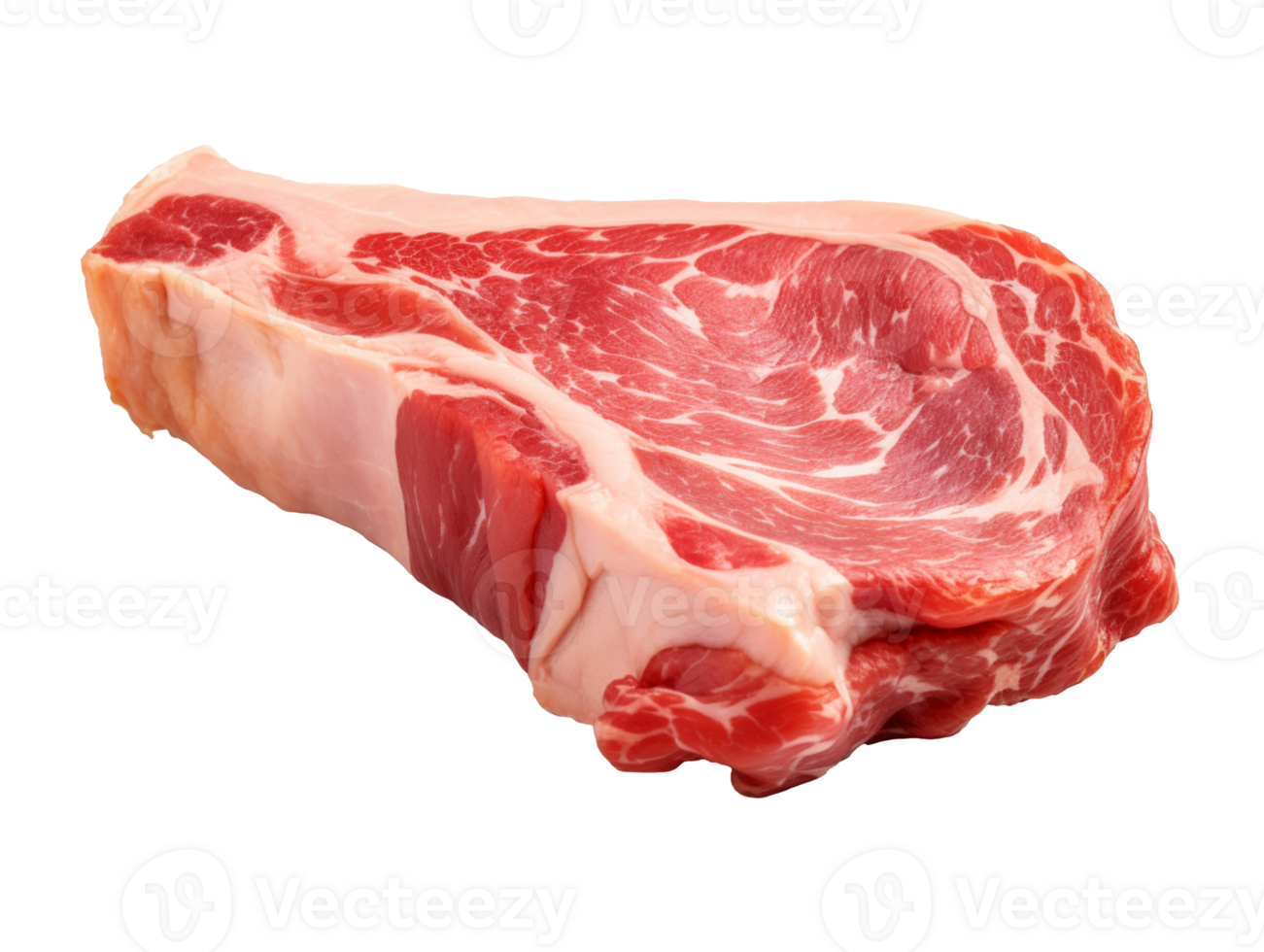 pork ham crude meat leg isolated on transparent background png