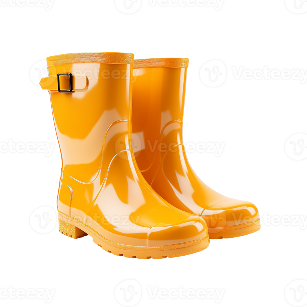 Rain Boot isolated on transparent background png