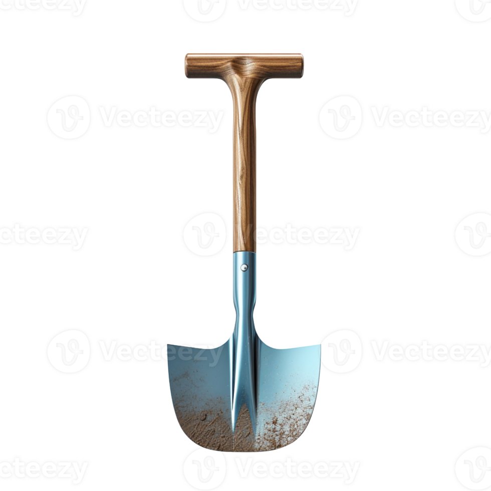 Shovel isolated on transparent background png