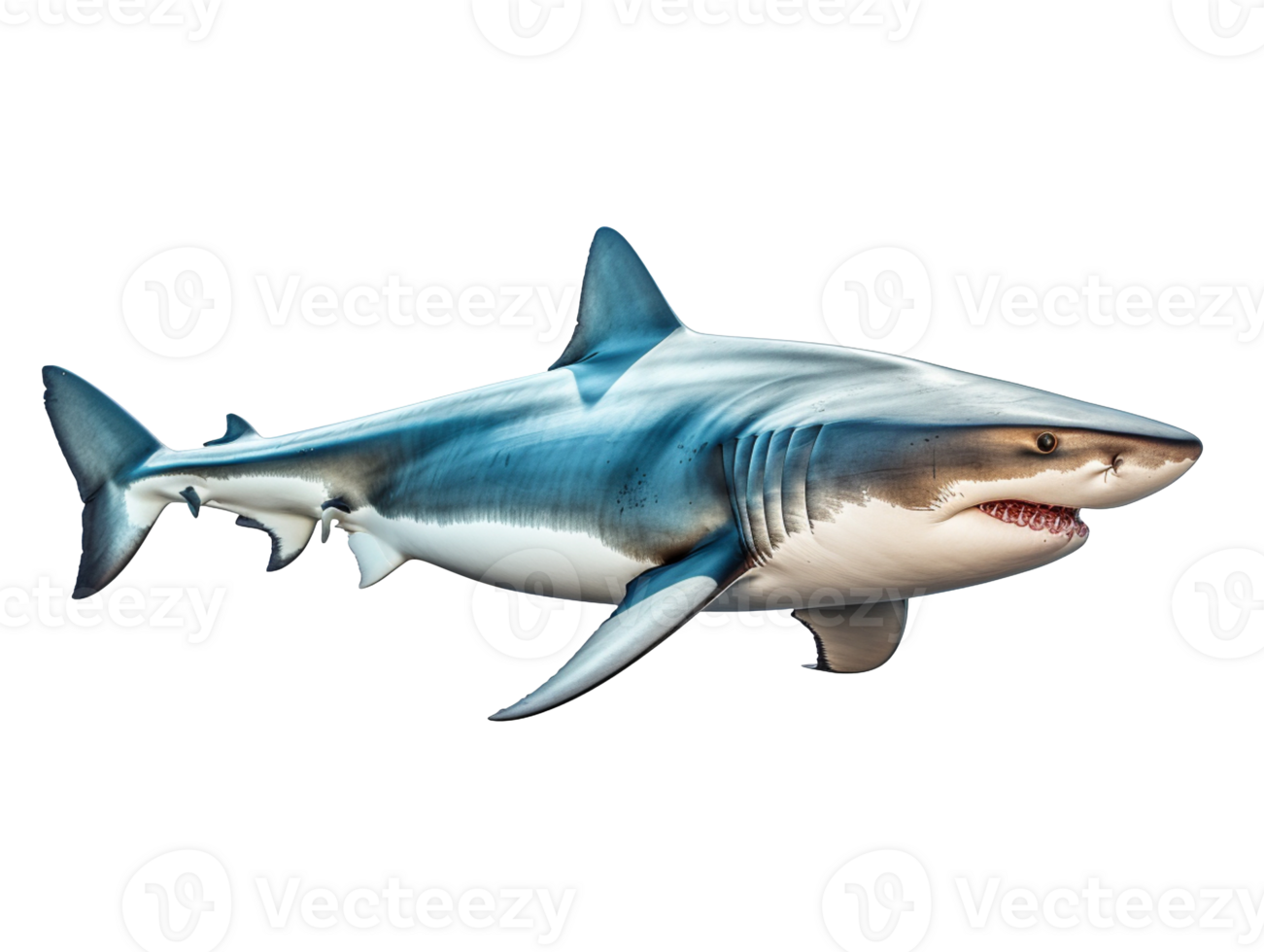 Shark isolated on transparent background png