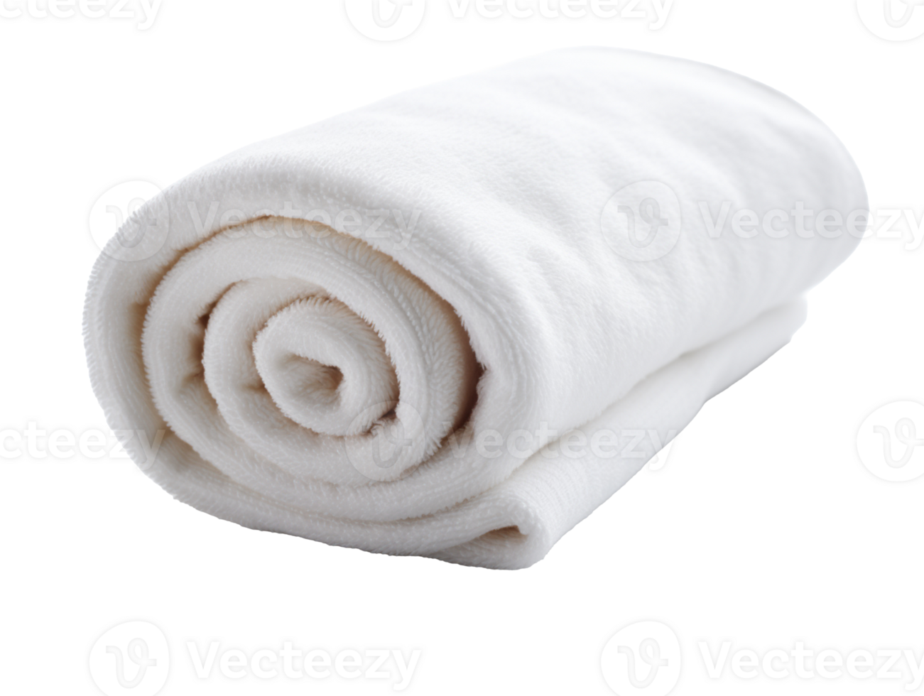 Rolled Towel isolated on transparent background png