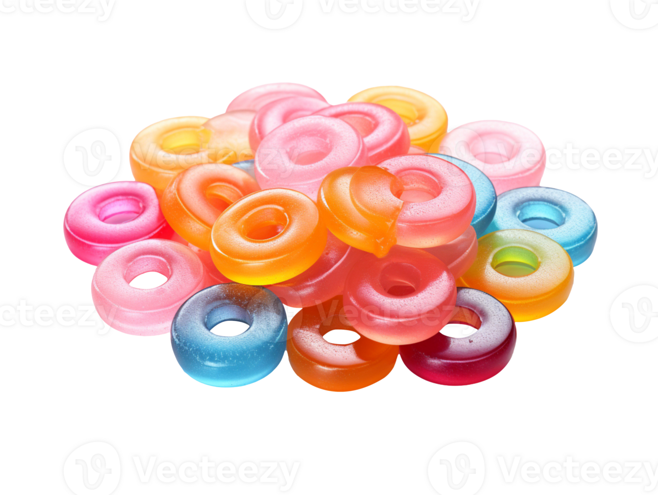 sugar candy isolated on transparent background png