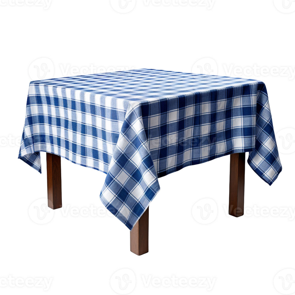Table cloth isolated on transparent background png