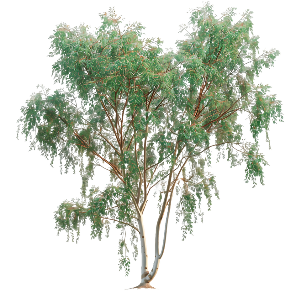 Eucalyptus Caesia Tree Isolated on Clear Background png