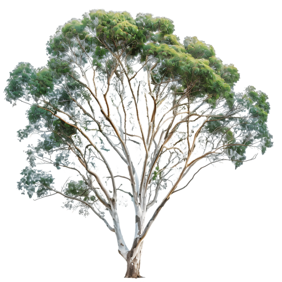 Eucalyptus Ovata with Transparent Background png
