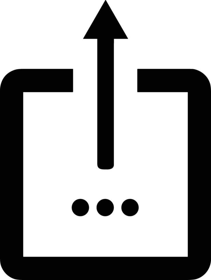 Upload icon symbol image vector