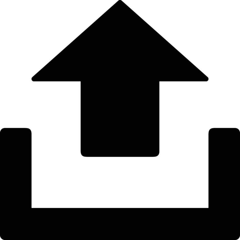 Upload icon symbol image vector