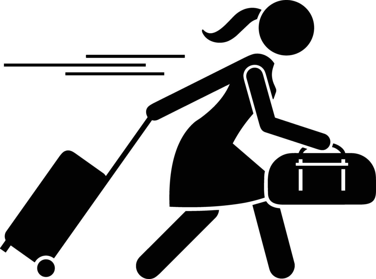Bag icon symbol image vector