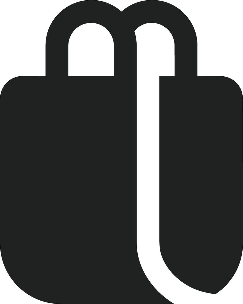 Bag icon symbol image vector