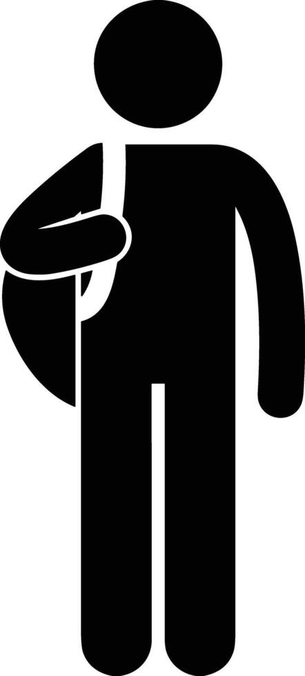 Bag icon symbol image vector
