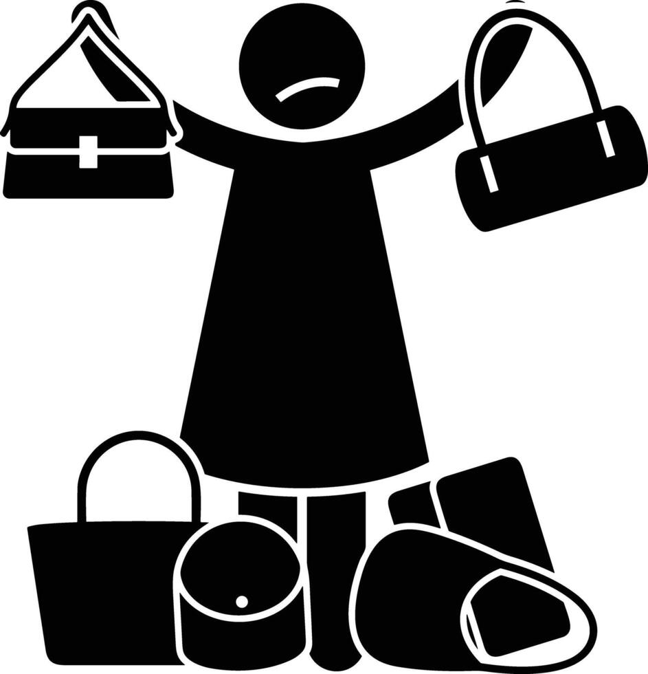 Bag icon symbol image vector