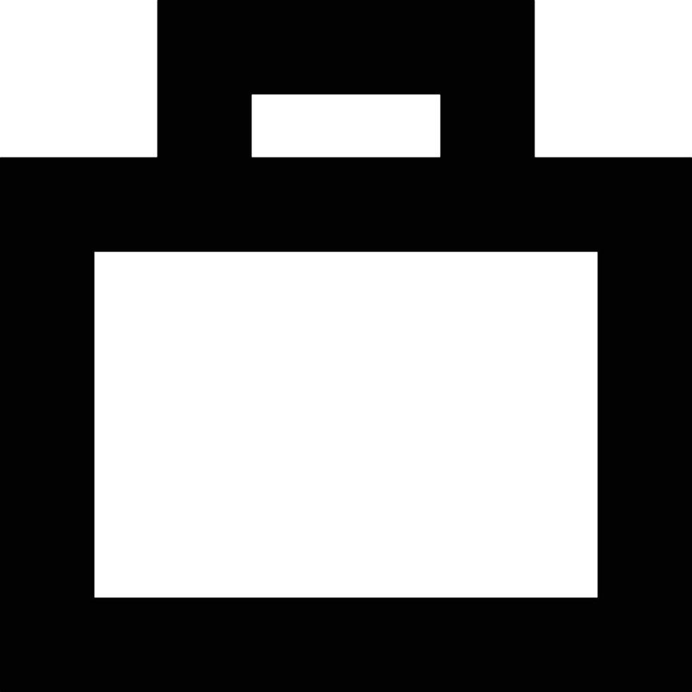 Bag icon symbol image vector