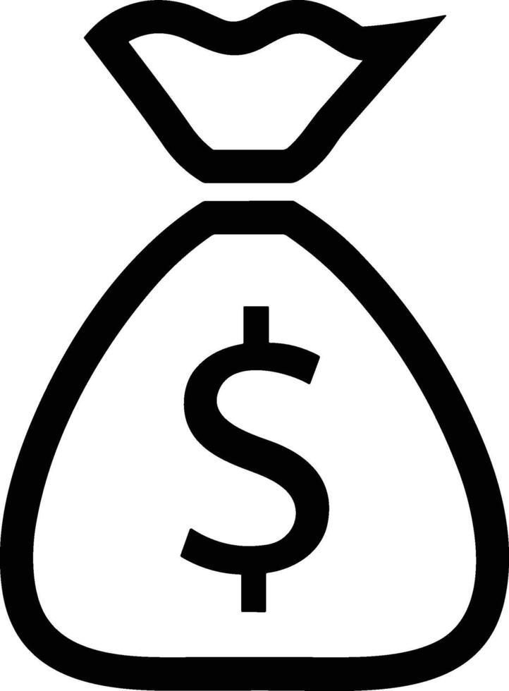 Bag icon symbol image vector