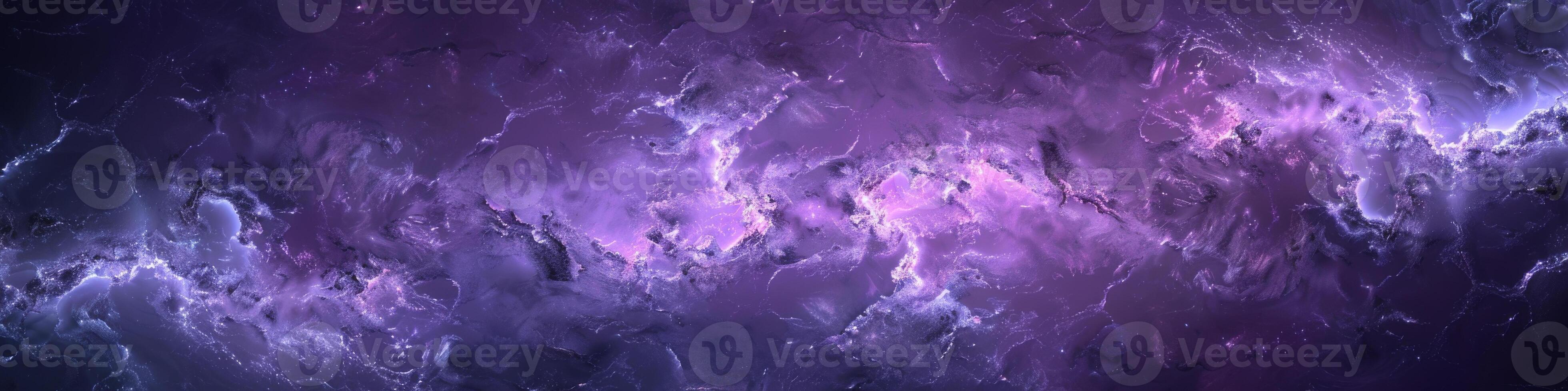 Abstract Digital Pattern Resembling a Celestial Nebula with Purple Hues photo