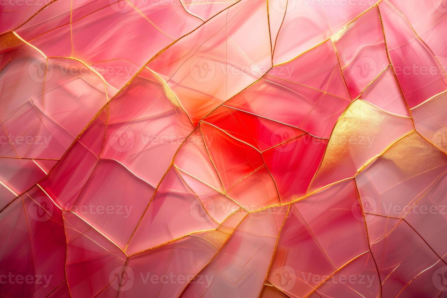 Abstract Background with Combination of Pink and Gold Colors photo