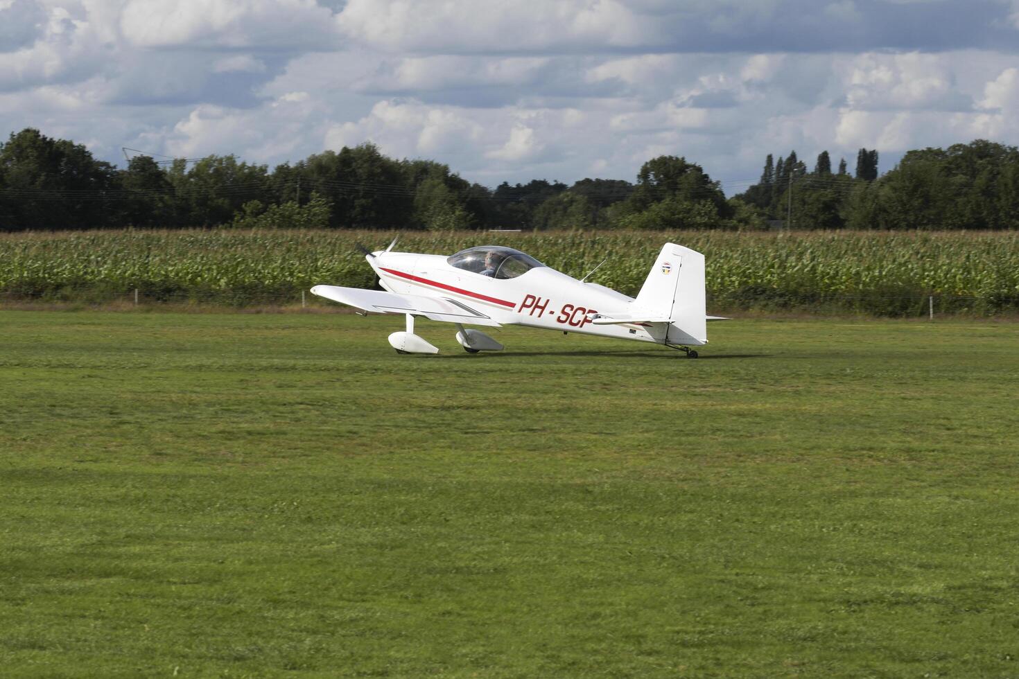 Hasselt. Limburg - Belgium 26-08-2023. Vans RV-9A. Public show of vintage aircraft at the Hasselt Aero Club photo