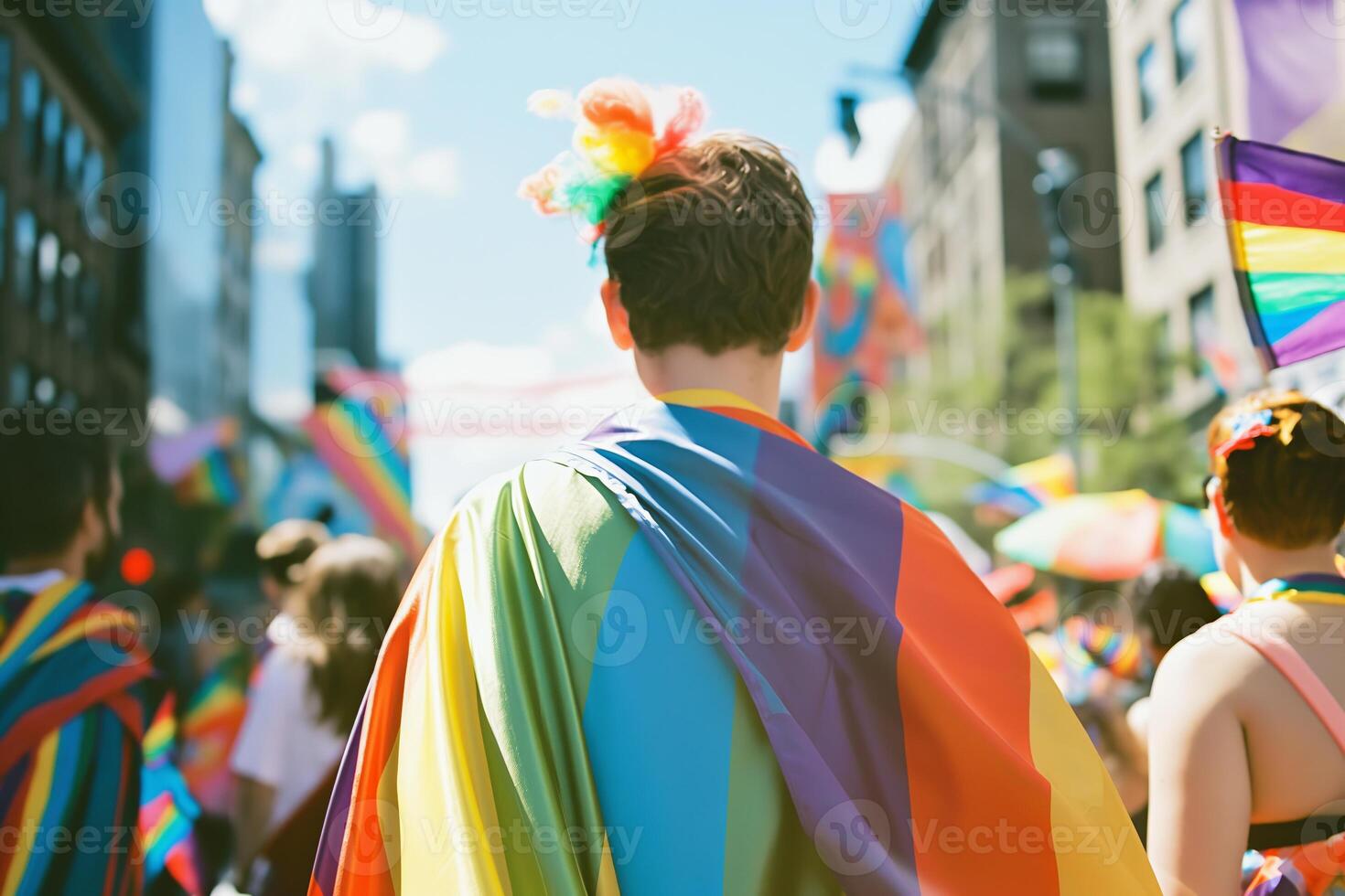 Celebrating Unity at Pride Day Parade photo