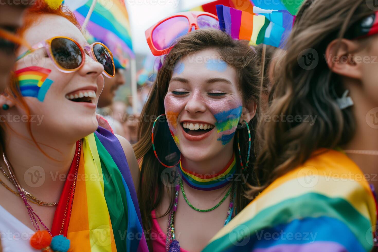 Vibrant Celebration of Pride Day Parade photo