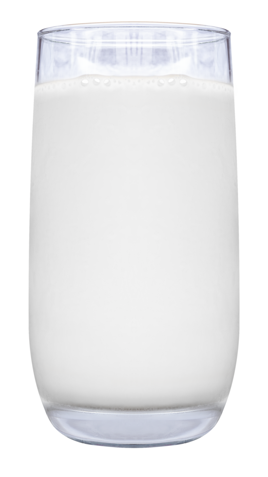 Fresh milk in a glass png