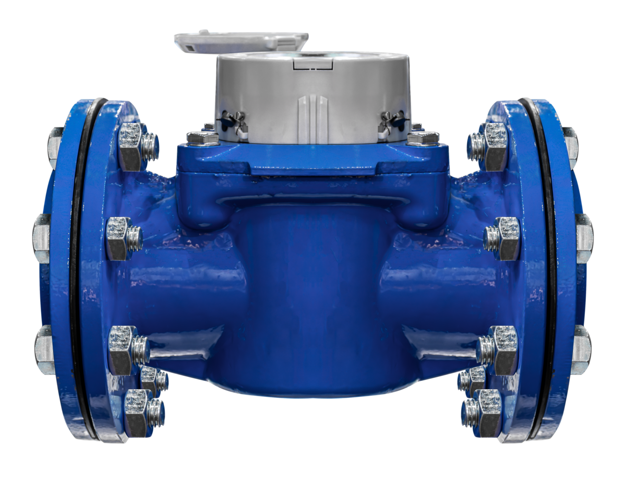 Blue water meter png