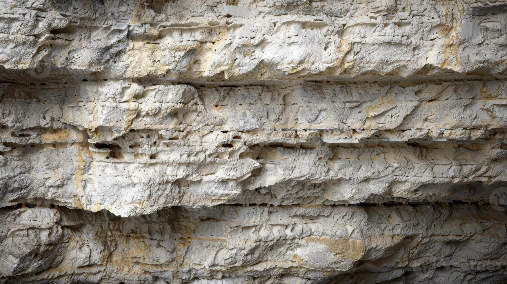The image shows a detailed view of a rock surface photo