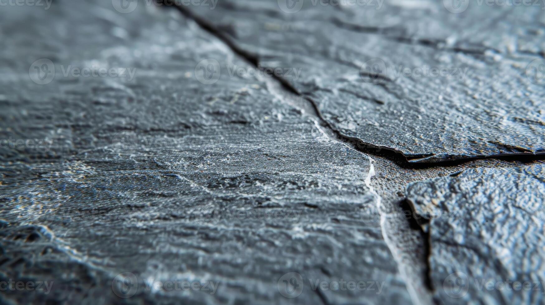 Close-Up Textured Slate Tile Surface with Natural Stone Patterns - High-Resolution Background for Design Projects photo