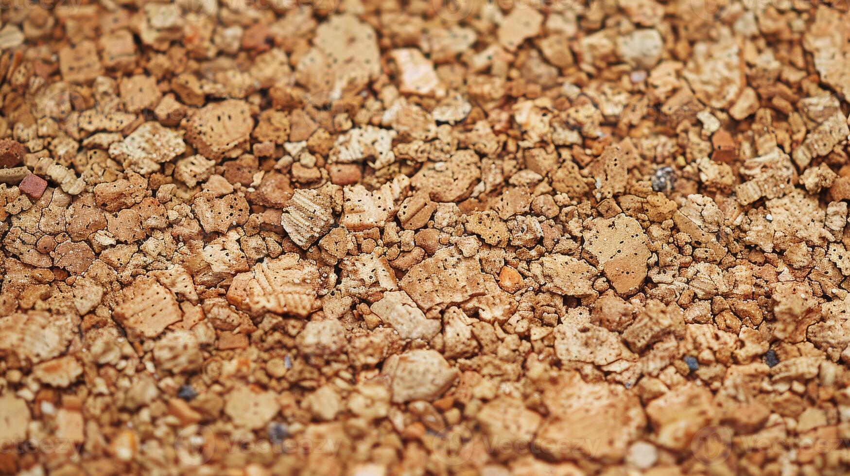 Close-Up of Natural Cork Texture, Ideal for Design or Background Use in Prints and Posters photo
