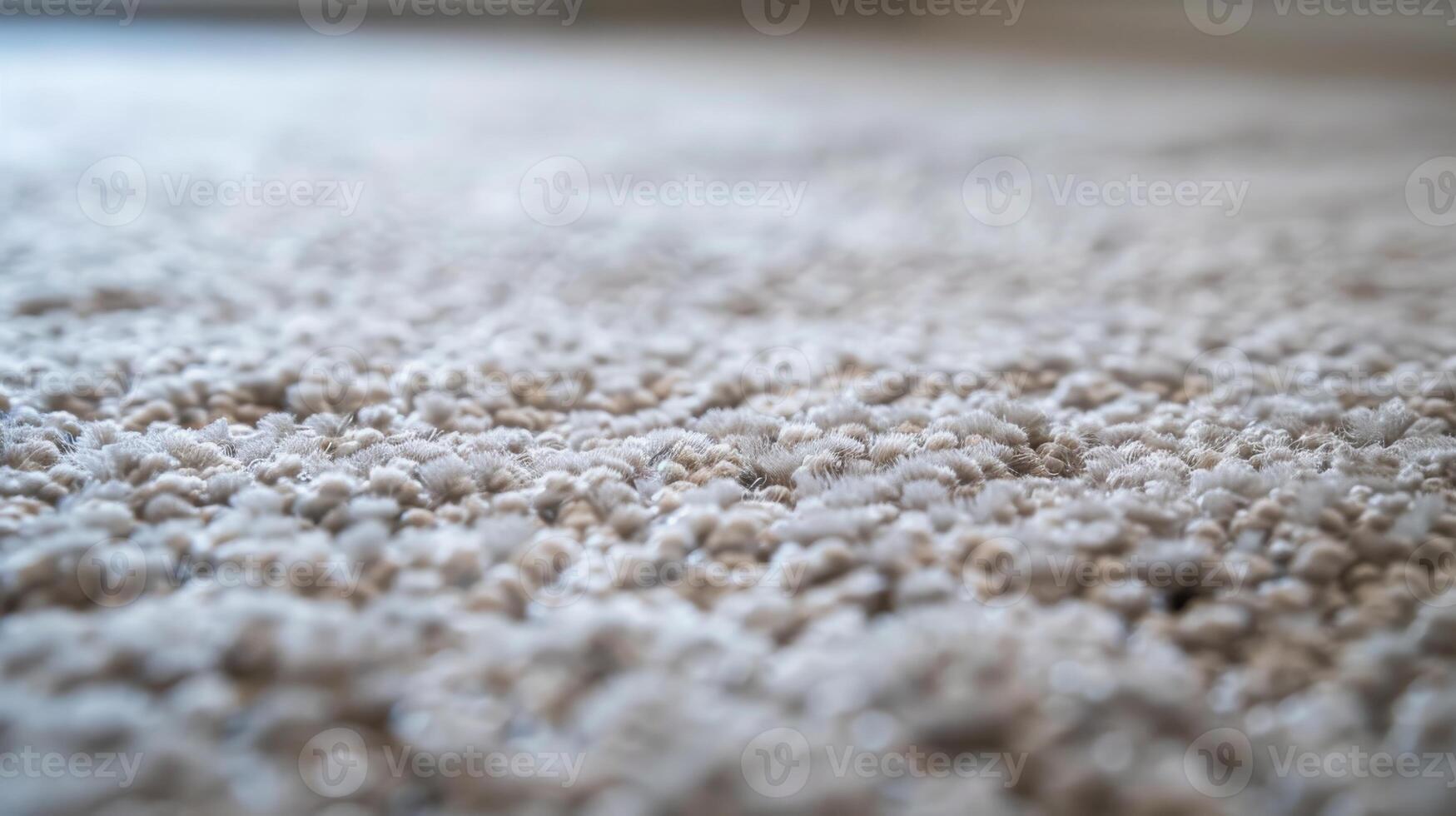 Beige Plush Carpet Close-Up for Home Decor Design, Textural Background in Soft, Neutral Tones Ideal for Prints or Posters photo