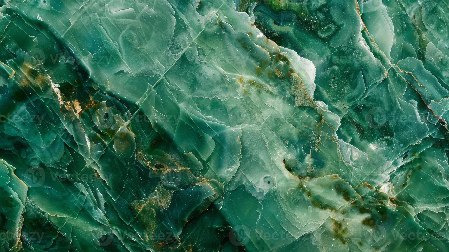 A detailed view showcasing the green texture of a marble surface photo