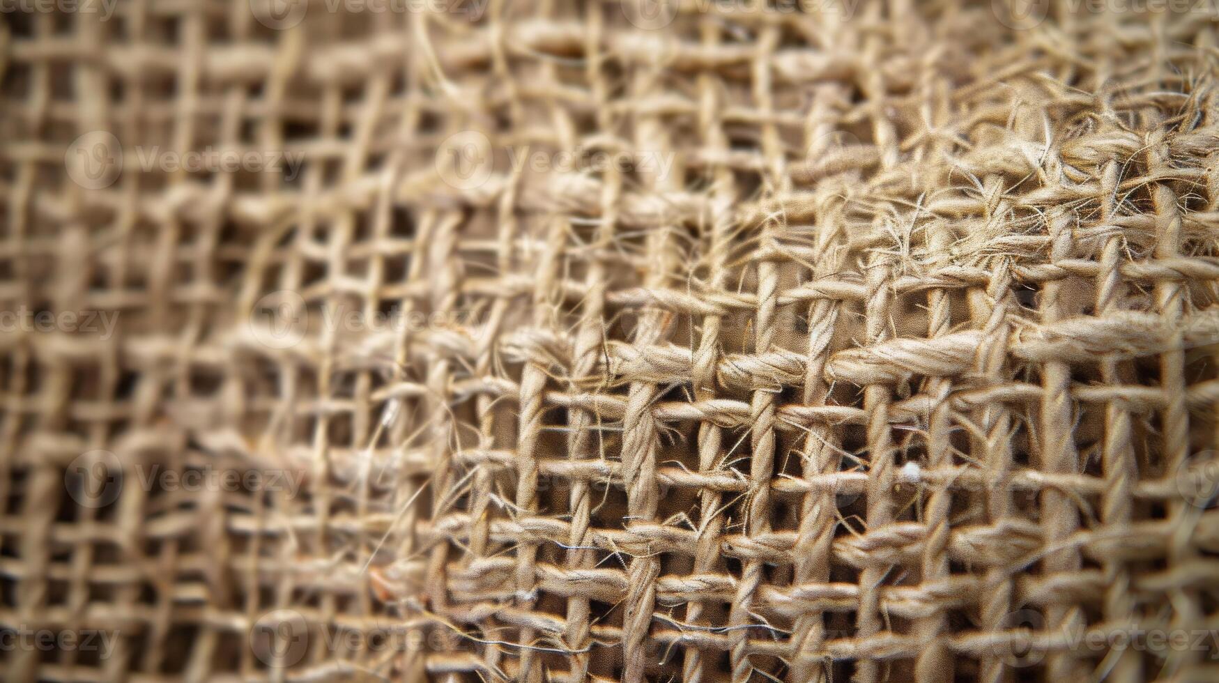Coarse Burlap Sack Texture, Natural Fiber Material, Rustic Design for Print, Card, Poster photo