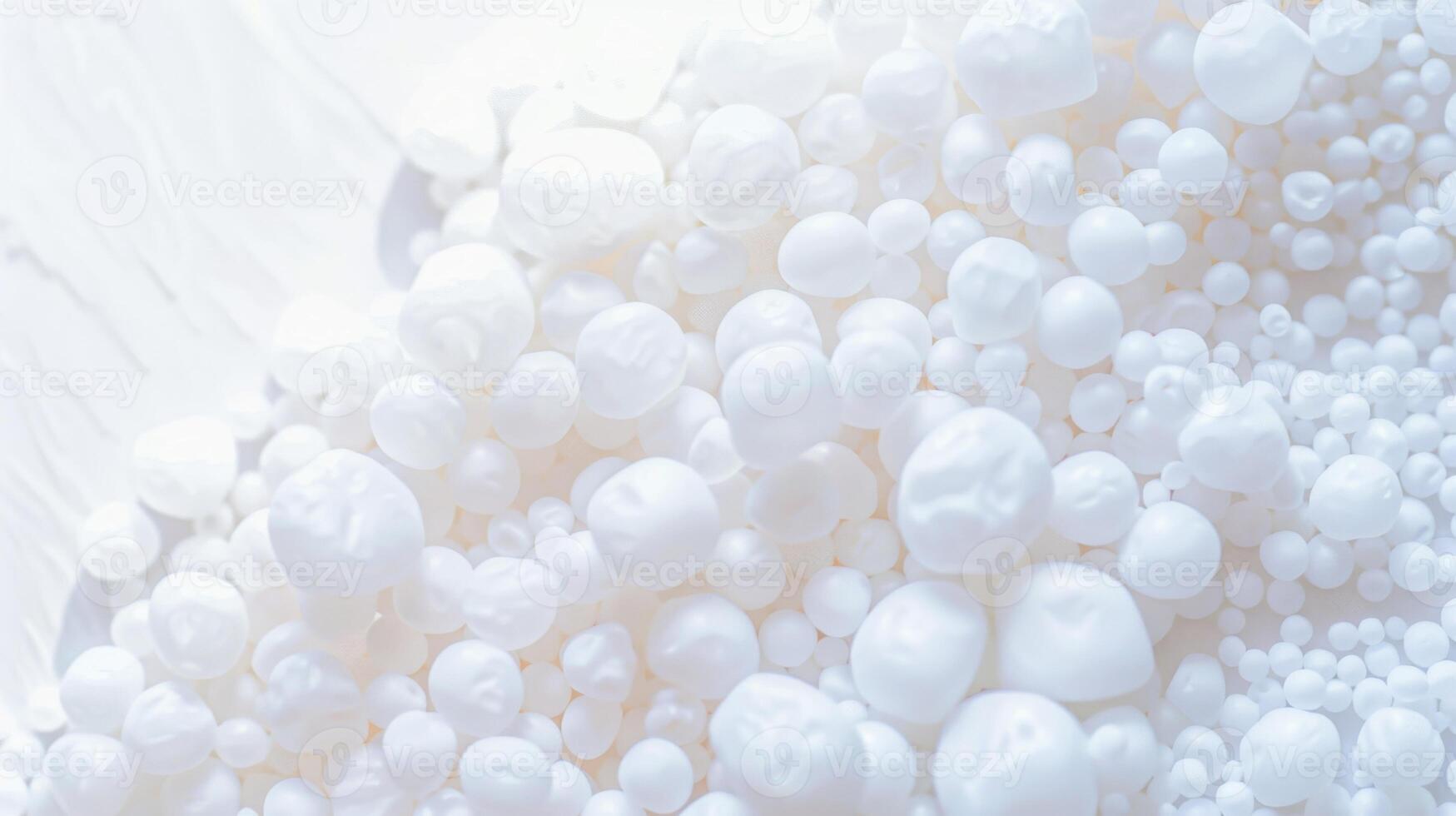 Abundance of Bubbles Floating in the Air. AI-generated photo