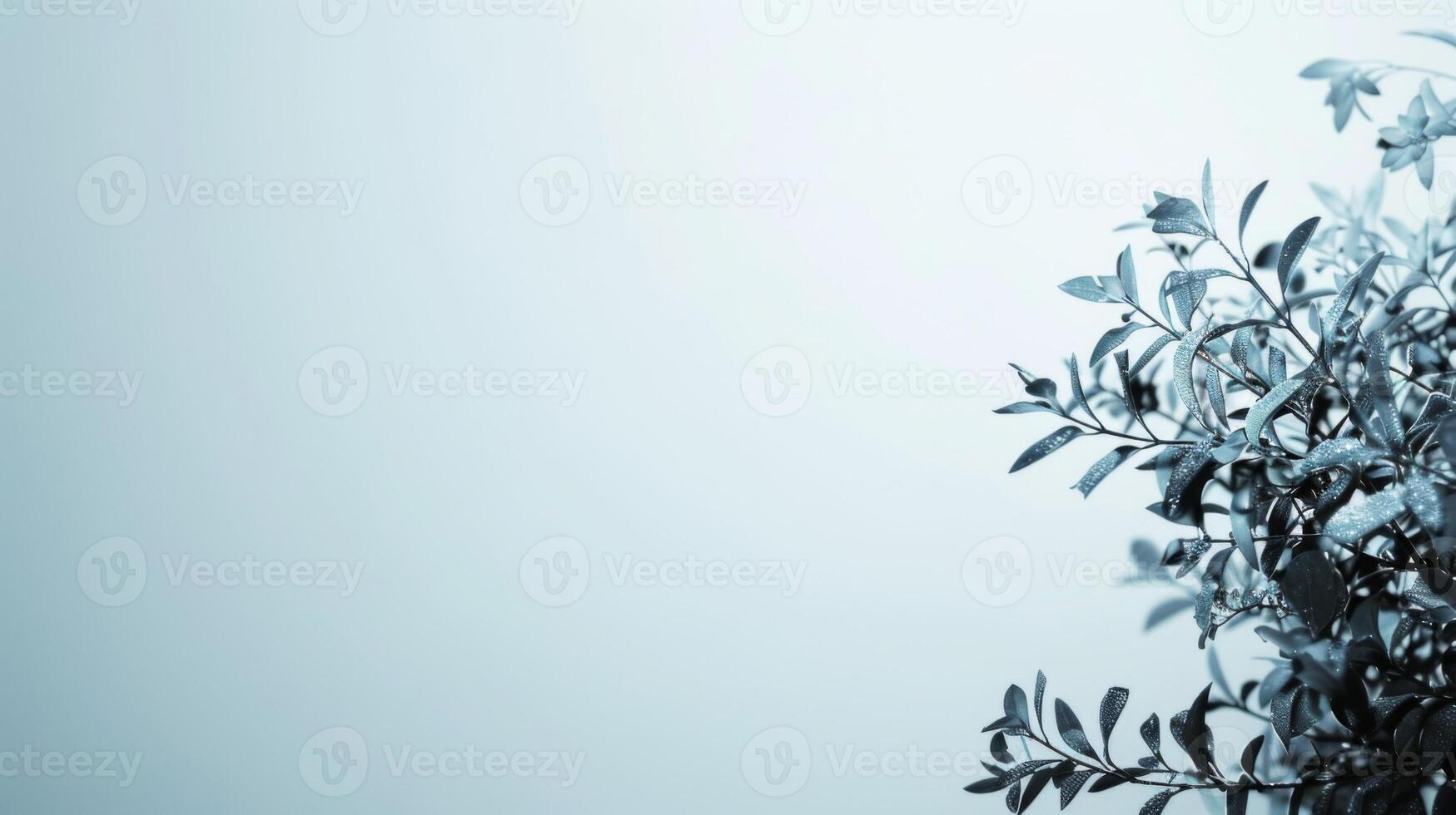 Tree Covered in Abundant Leaves. AI-generated photo