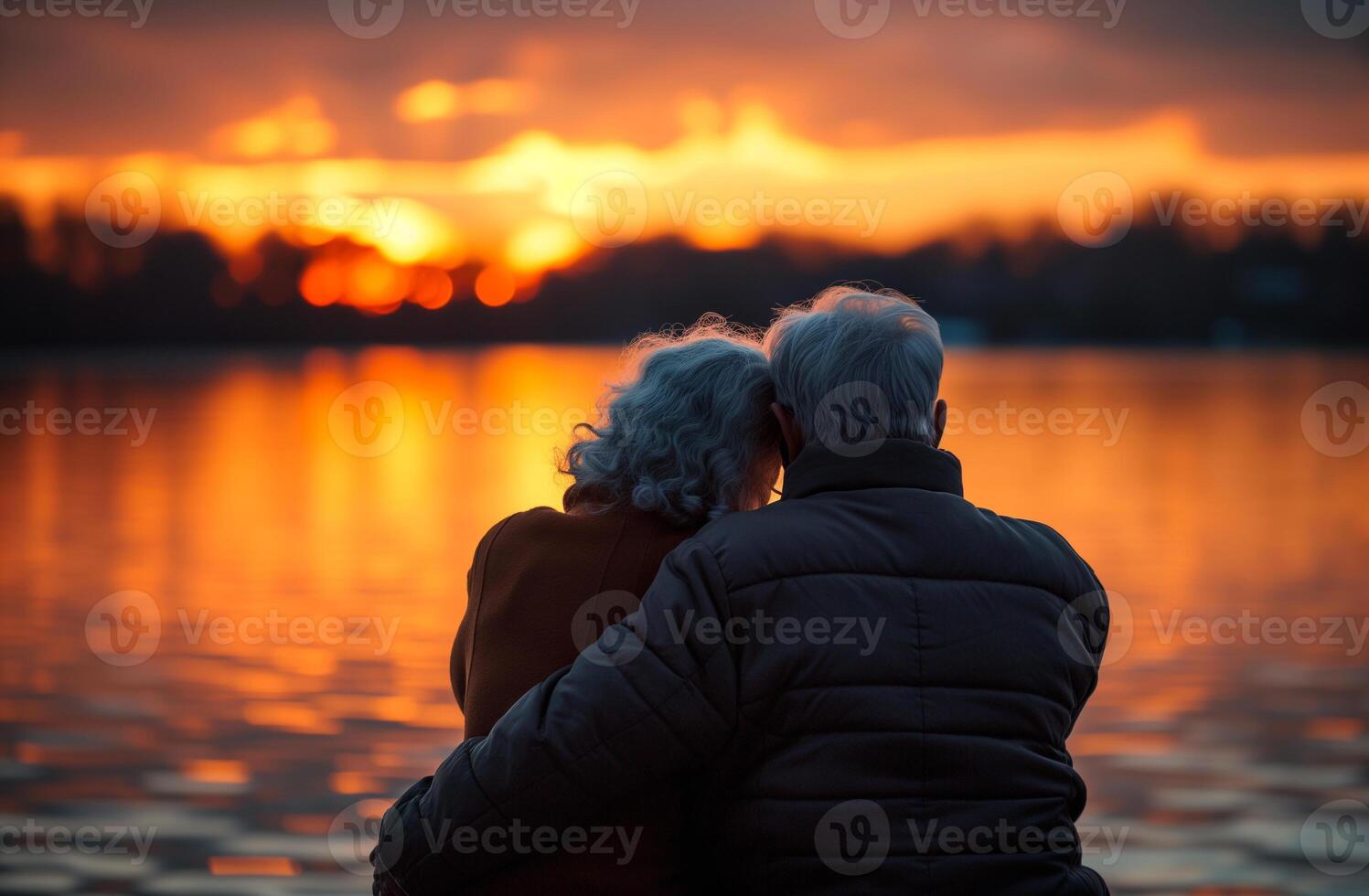 An%20elderly%20couple%20together%20in%20a%20romantic%20setting%20at%20sunset%2046840593%20Stock%20%20Photo%20at%20Vecteezy