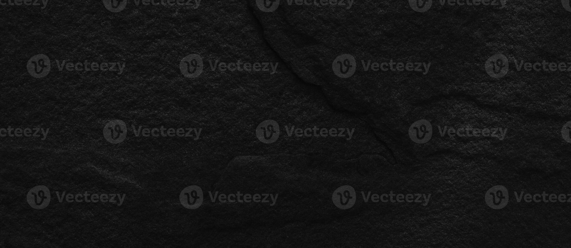 Stone black texture background. Dark cement, concrete grunge. Tile gray, Marble pattern, Wall black background blank for design photo