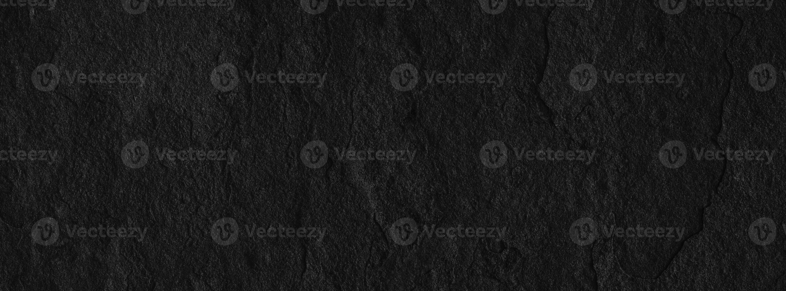 Stone black texture background. Dark cement, concrete grunge. Tile gray, Marble pattern, Wall black background blank for design photo